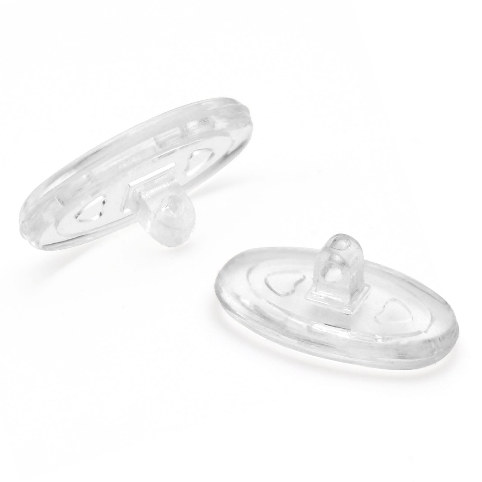 Rubber Replacement Black Earsock & Clear Nosepad for-Oakley Crosshair 2.0 OO4044