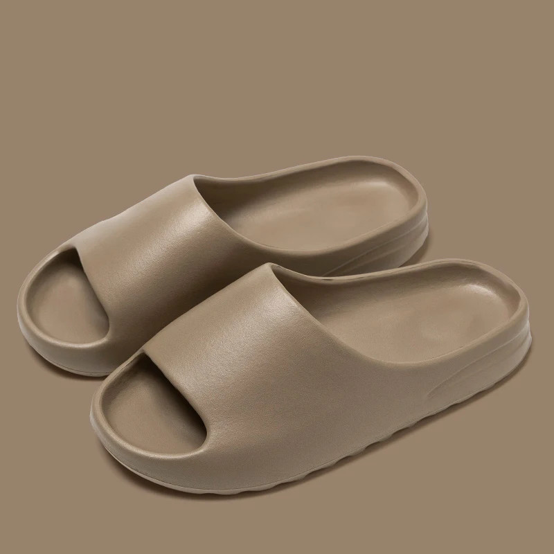 Summer Slippers Women Men EVA Soft Thick Bottom Indoor Outdoor Home Slides Sanda