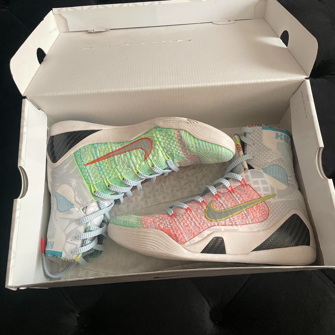 Size 8.5 – Kobe 9 Elite What the Kobe Basketball Sneaker Shoes