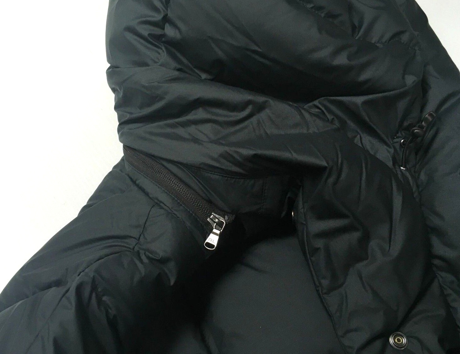 Polo Ralph Lauren B&T 650 Down Hooded Jacket Coat Parka Water Repellent Ski Snow