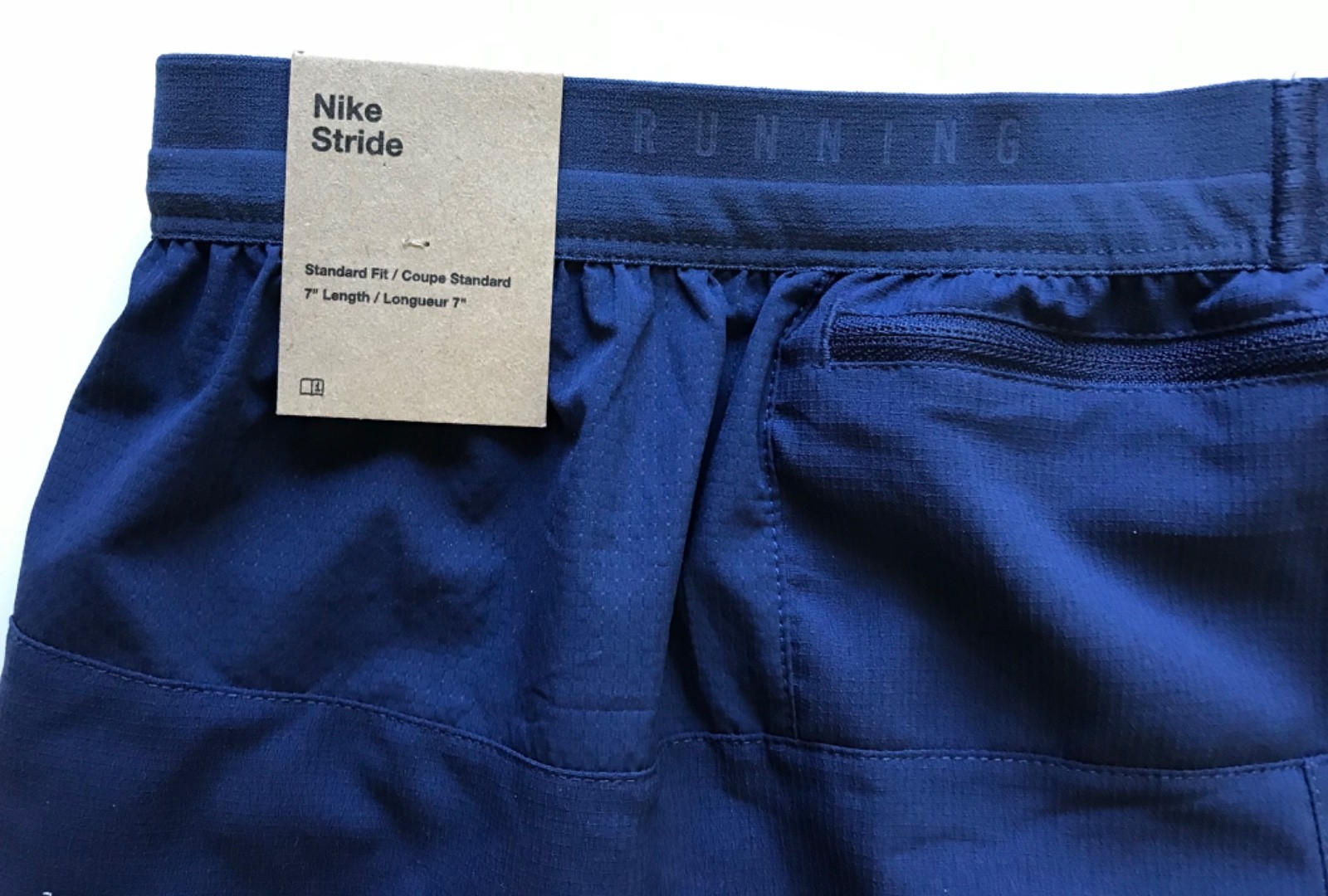 Nike Men’s Flex Stride 7” Length 2-in-1 Running Shorts IF2036 410 Navy Size L