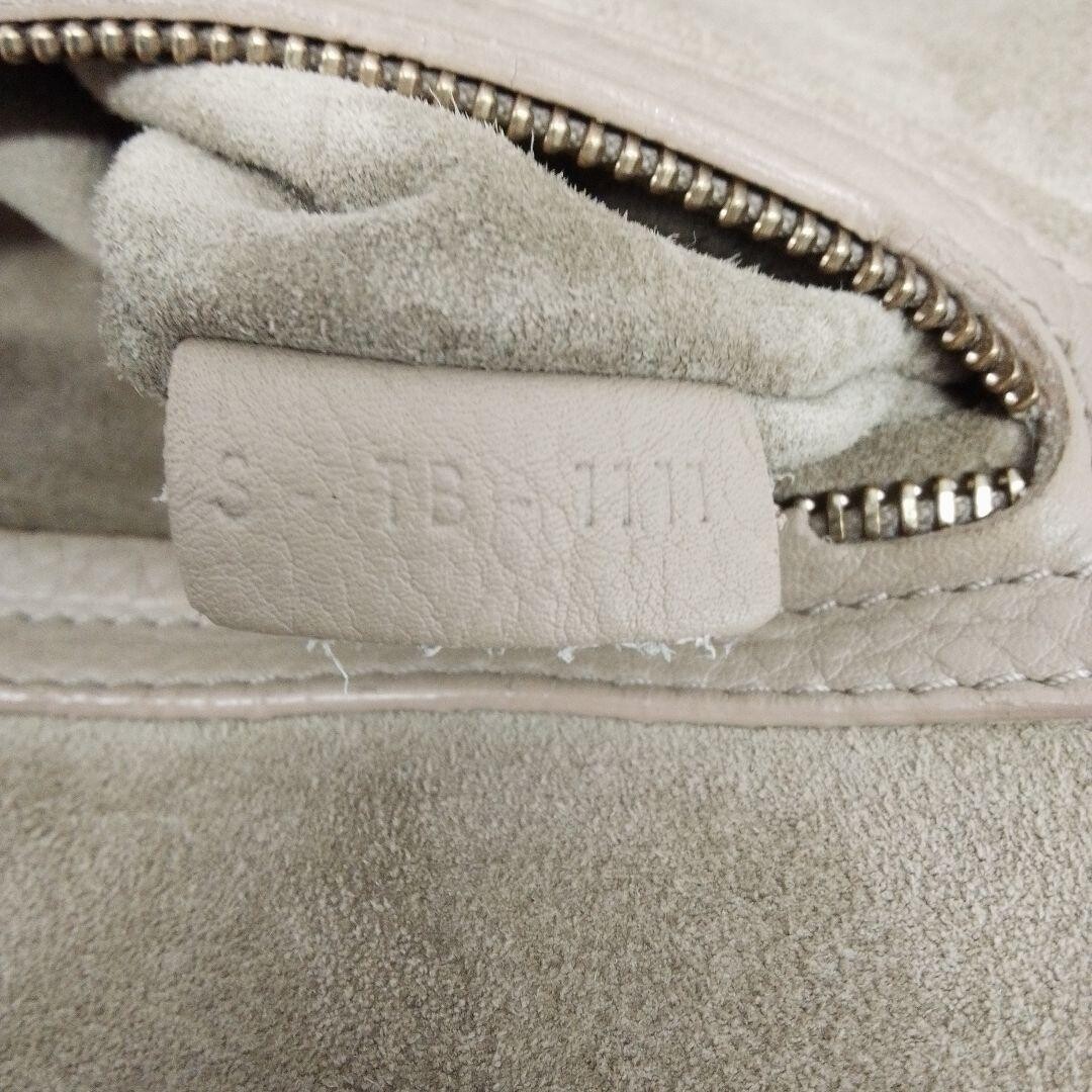 CELINE Luggage Phantom Tote Bag Greige Leather Zip Auth