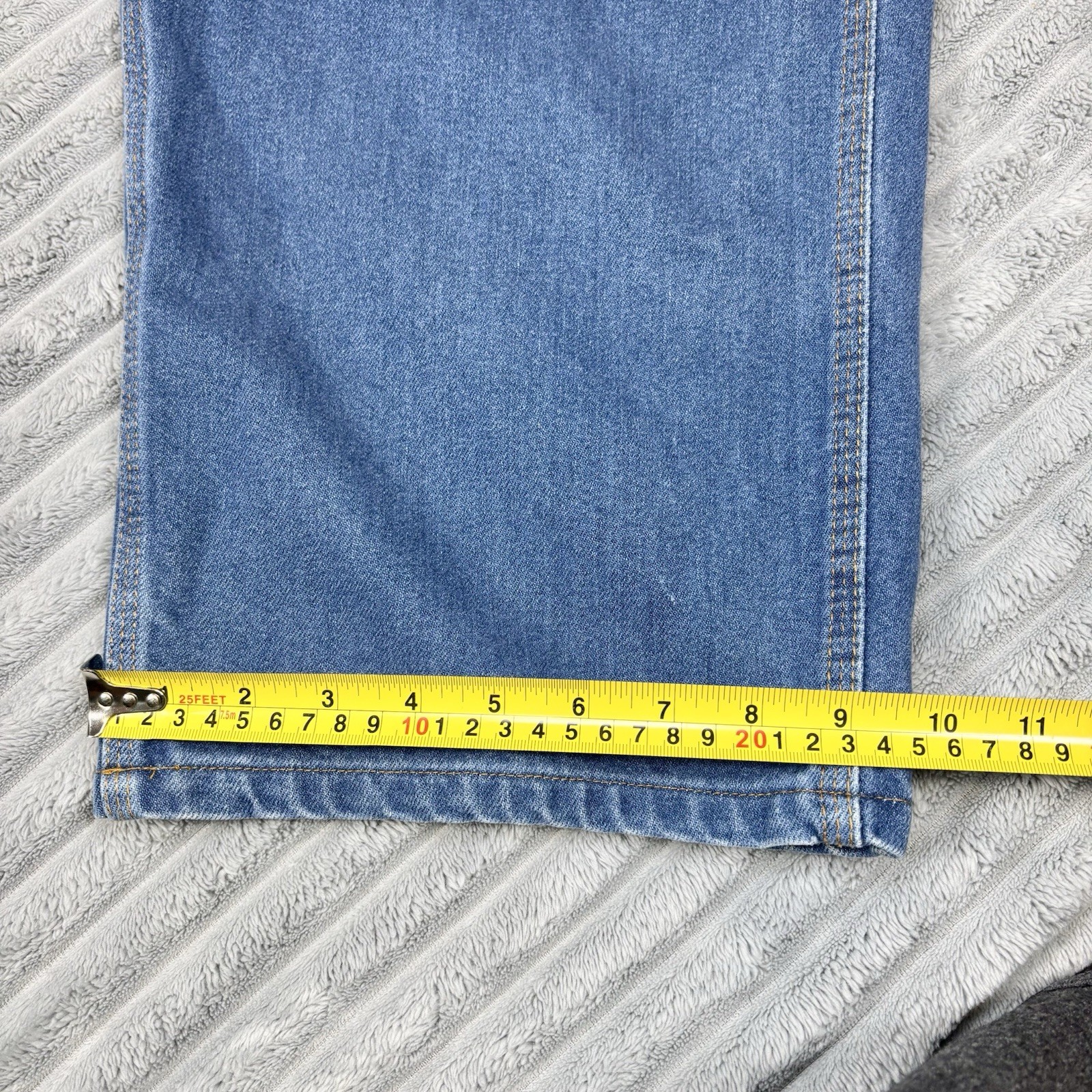 Tyndale FR Jeans Men 42×28 Blue Flame Resistant Cotton Arc F290T Denim blue