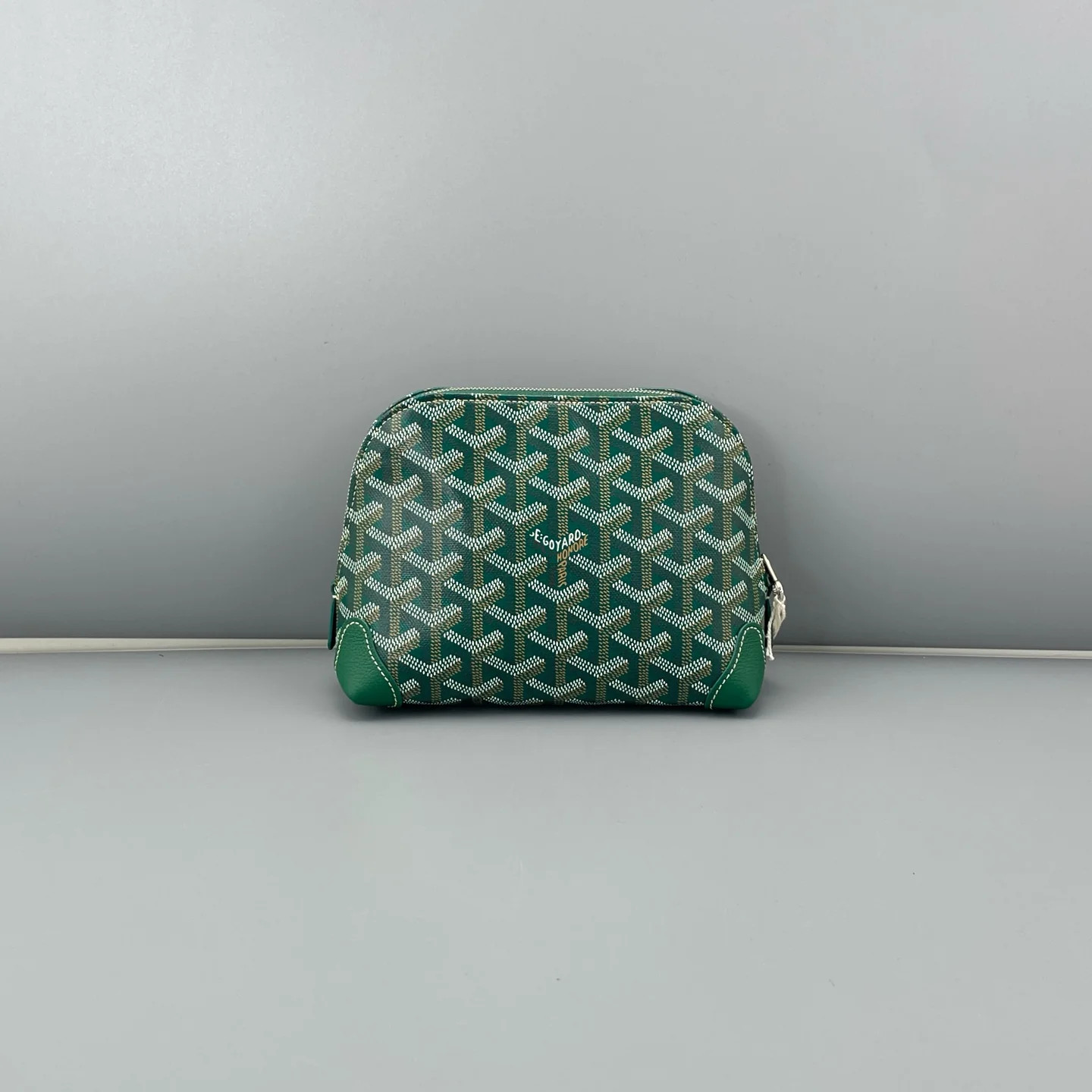Goyard Dome Green White Yellow Goyardine (ym051426c8r)