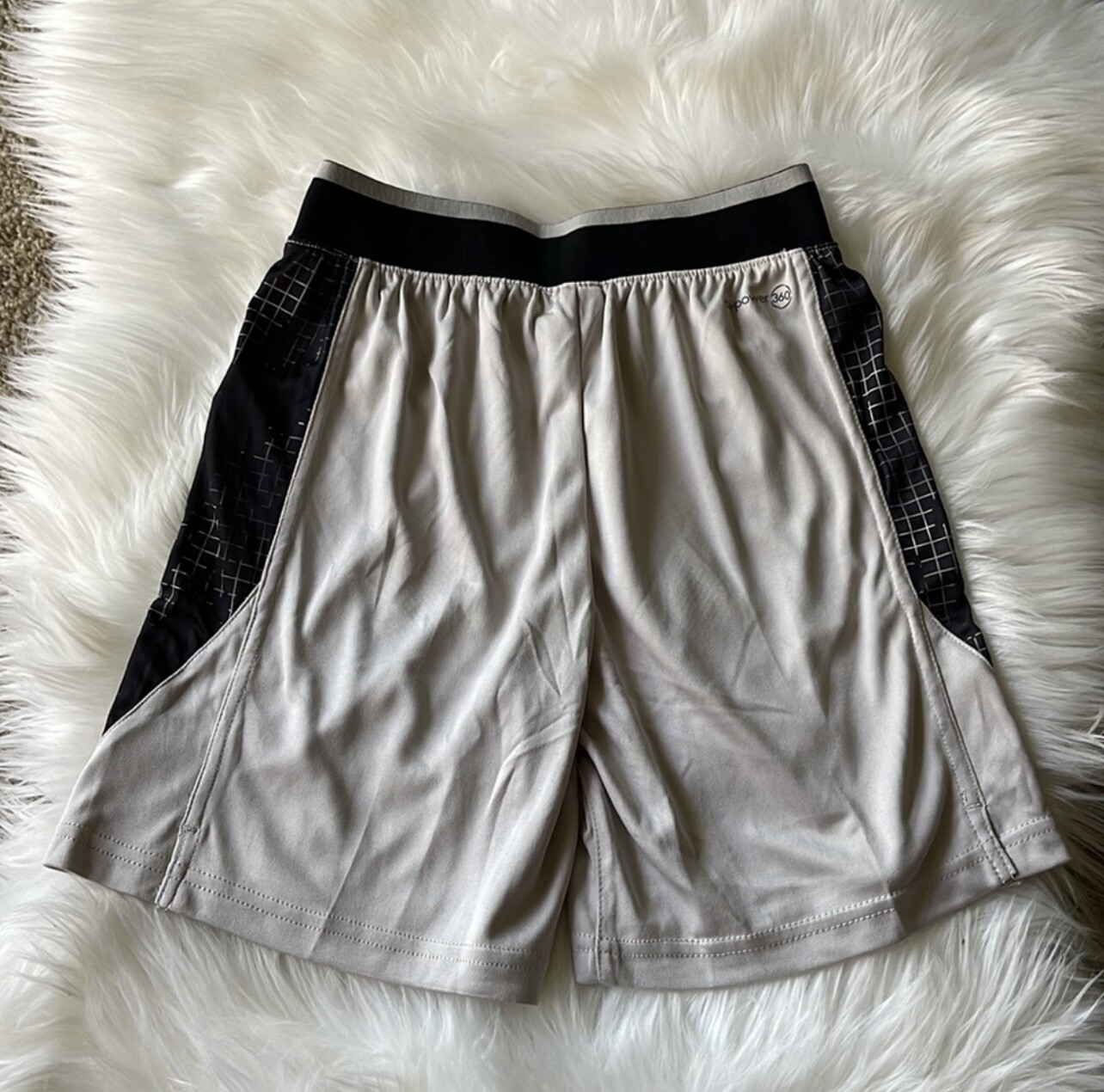 Dri-power 360 Boys Core Short Russell. Available in size M(8) & XL (14-16). NWT