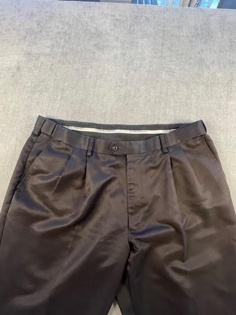 Perry Ellis Portfolio mens dark gray dress pants size 40X29