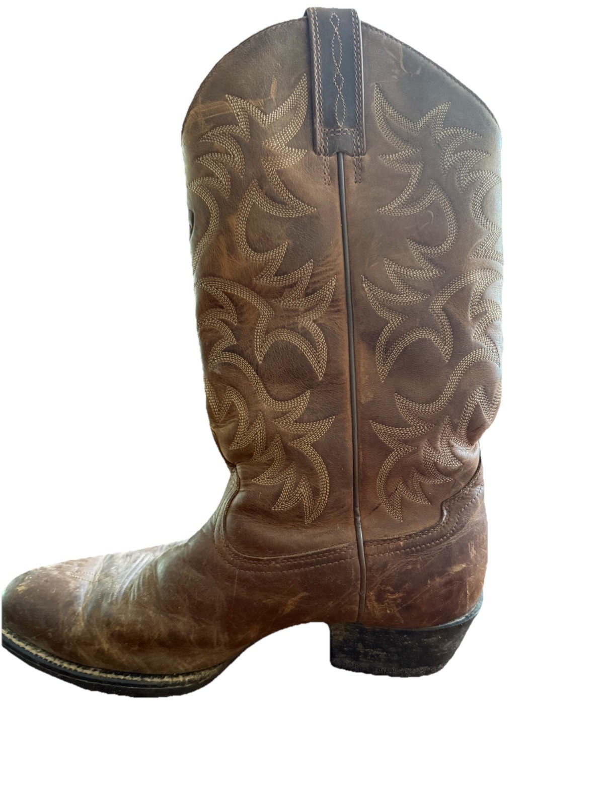 Ariat Men’s Heritage Western R Toe Cowboy Boot Size 9 Style 34725