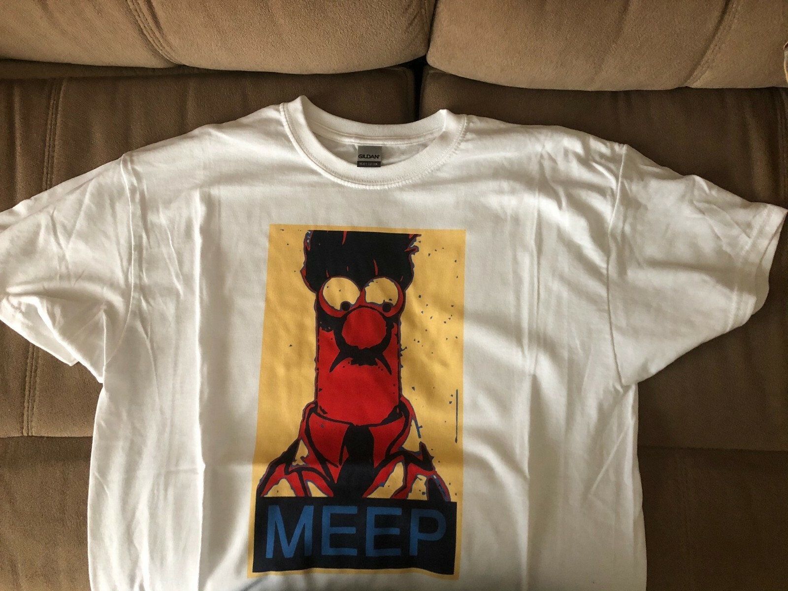 Beaker: Hope=Meep Muppets Election Obama Parody T Shirt
