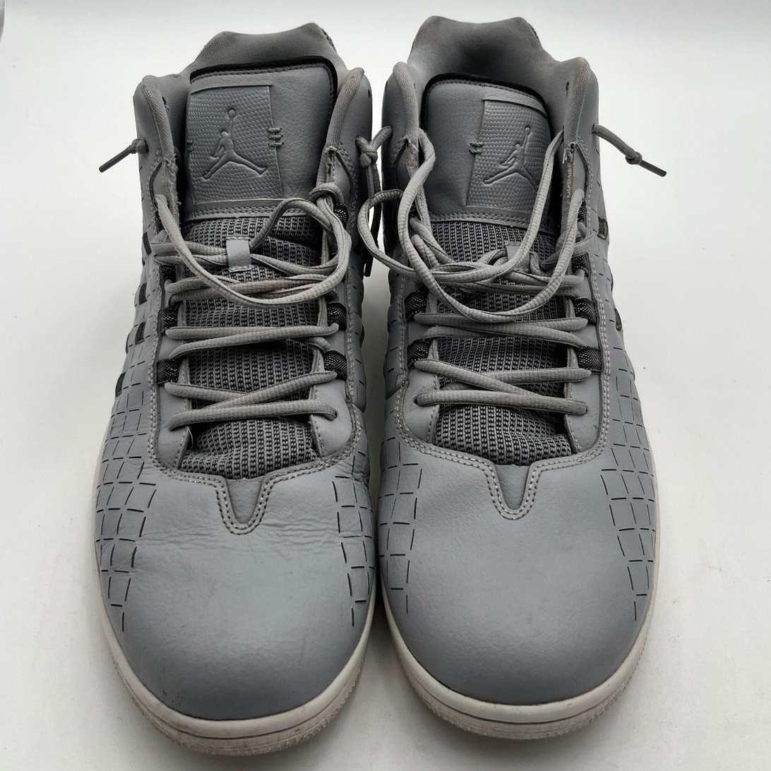 Air Jordan Illusion Wolf Grey Black White Mens Size 15 705141-003 Woven 2014