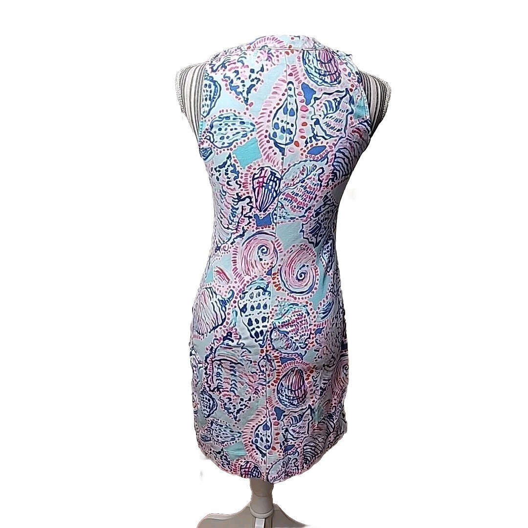 Lilly Pulitzer Womens XS Estrada Shell Me About It dress