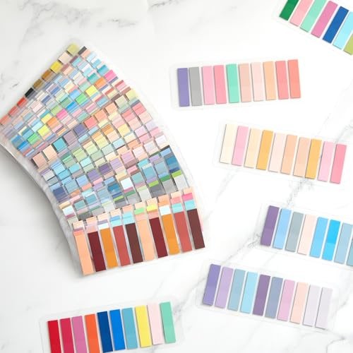 Pcs Writable Sticky Tabs, 48 Colors Book Notes for 9600 Vintage Colors