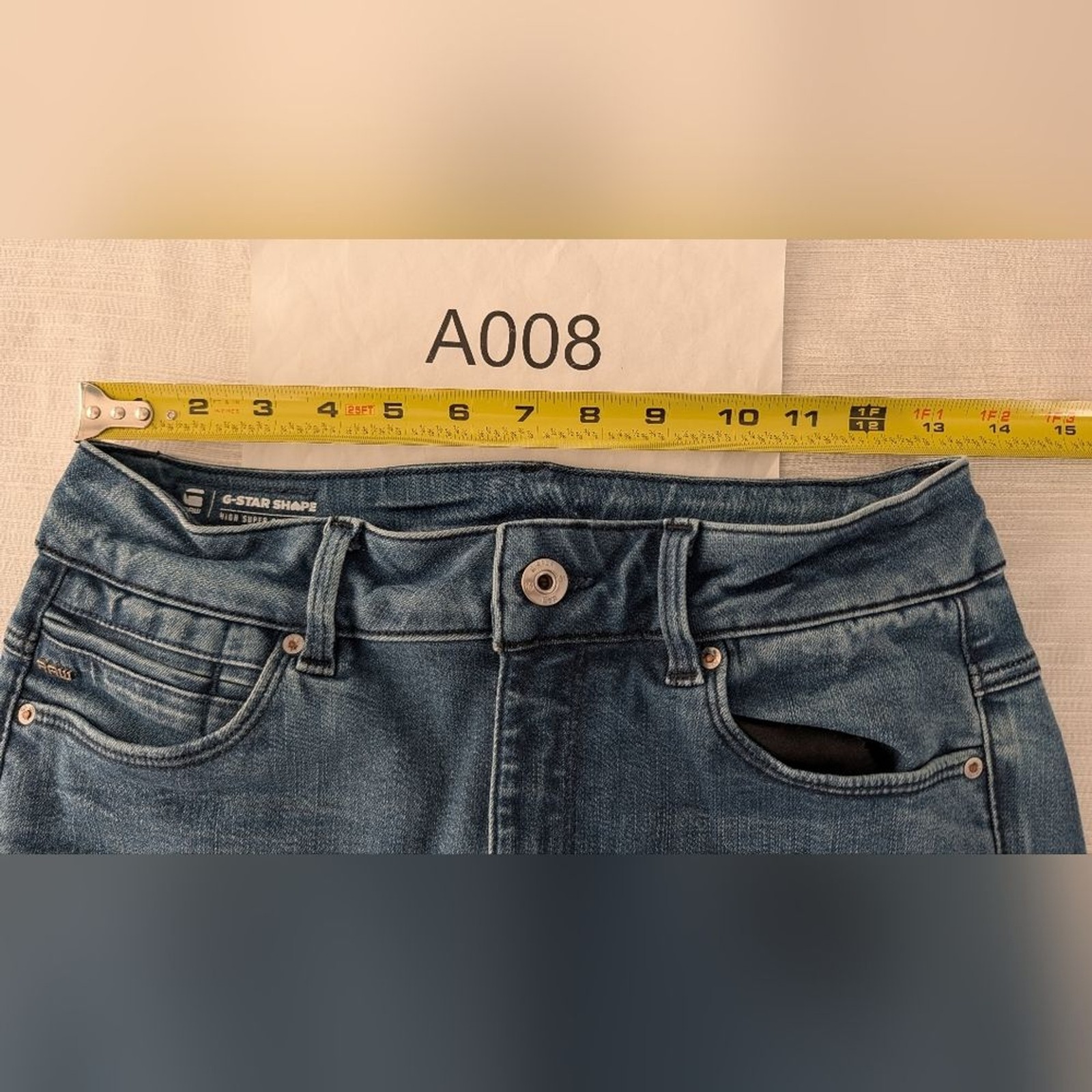 G-Star Shape High Super Skinny stretches Jeans W29x L32 Woman’s
