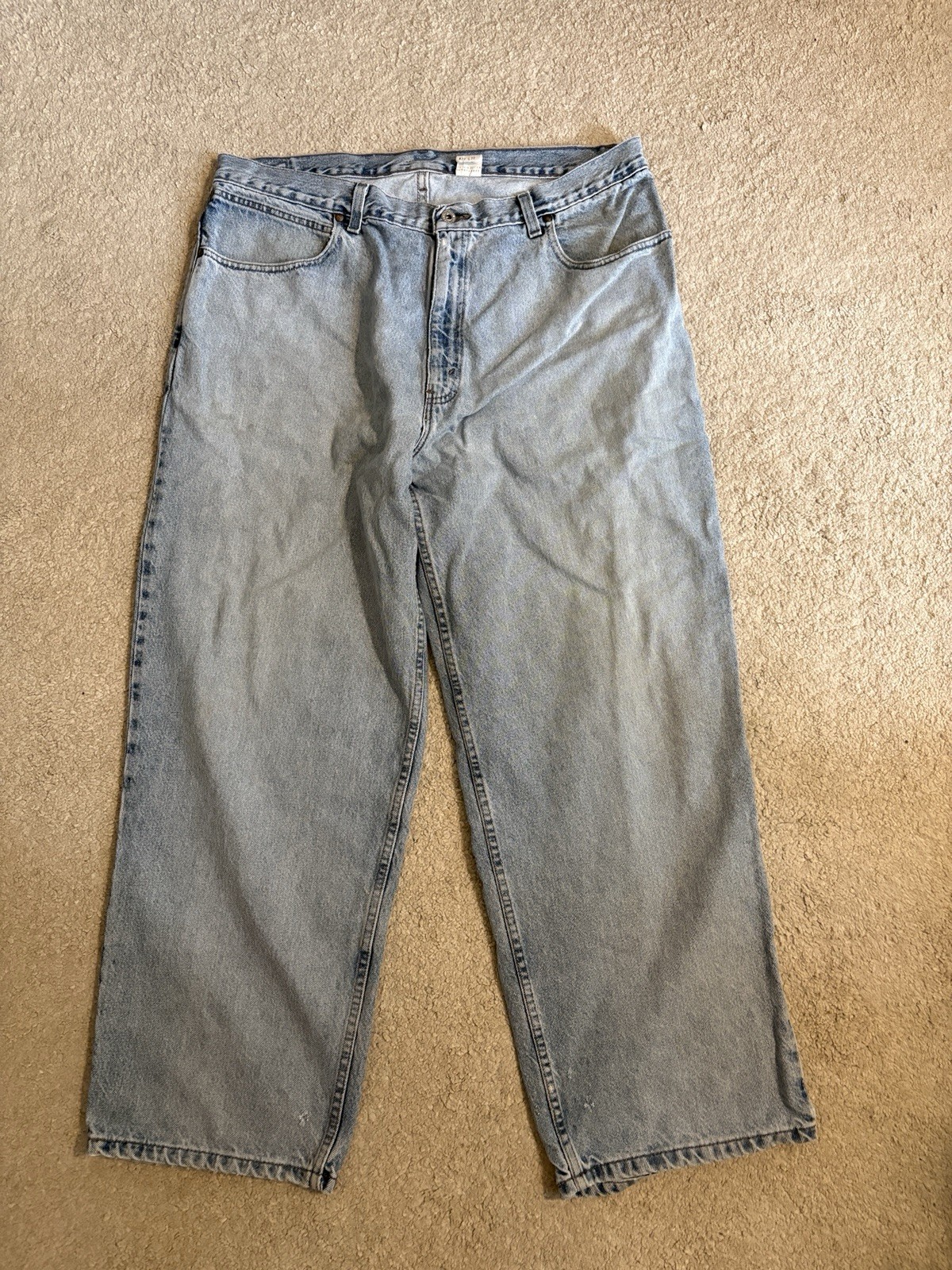 Vintage Levi’s Dry Goods Baggy Jeans 38×30 Blue