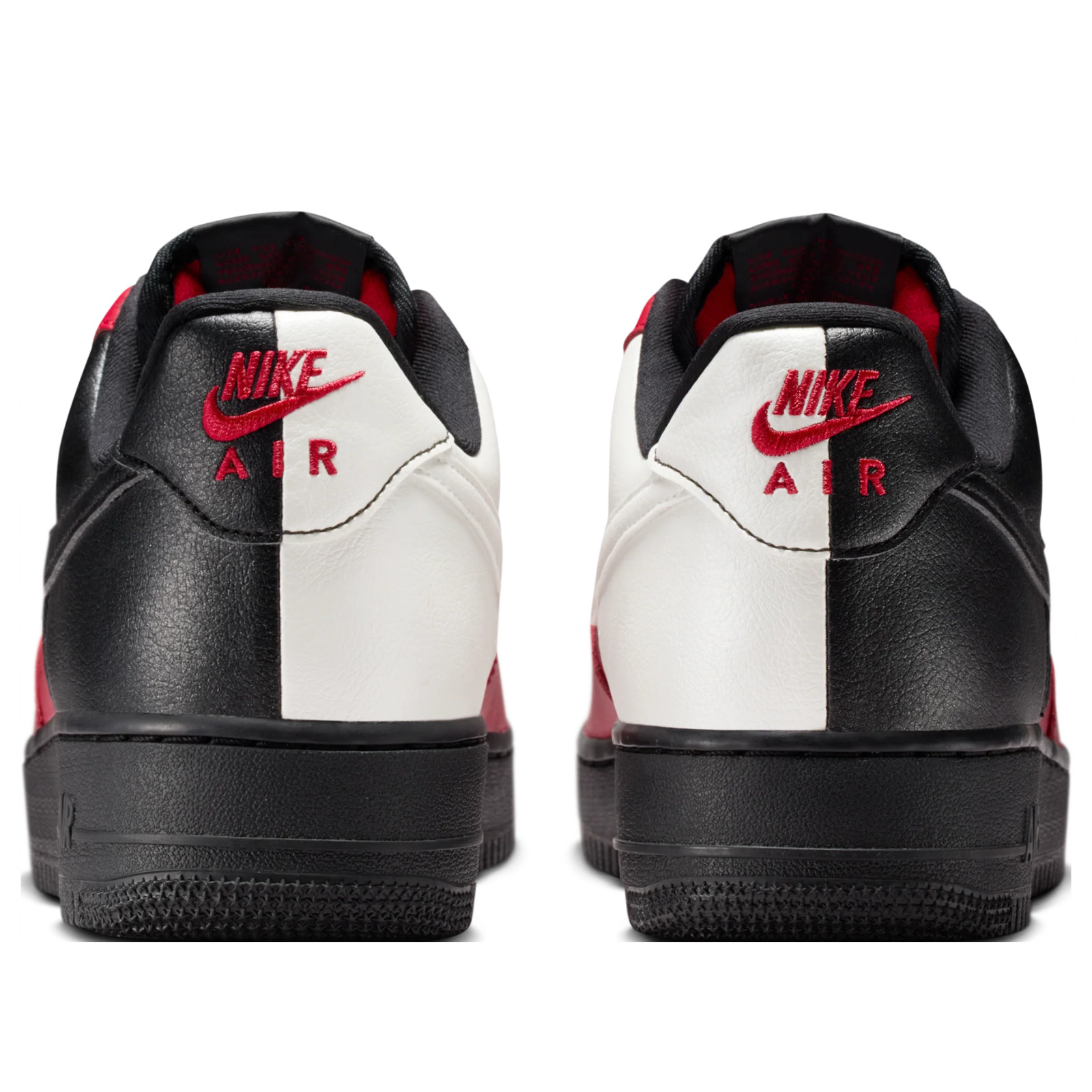 Nike Air Force 1 Low Mismatched Heel ‘Gym Red Black White’ Men’s – IB6847-600
