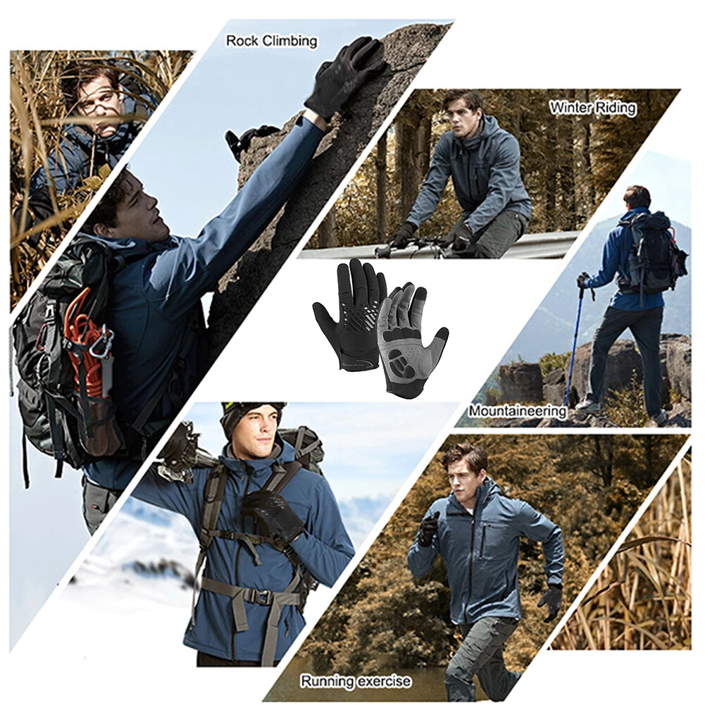 Multi-purpose Touchscreen Gloves Gel Pad Gloves MTB Gravel Bike Cycling Gloves