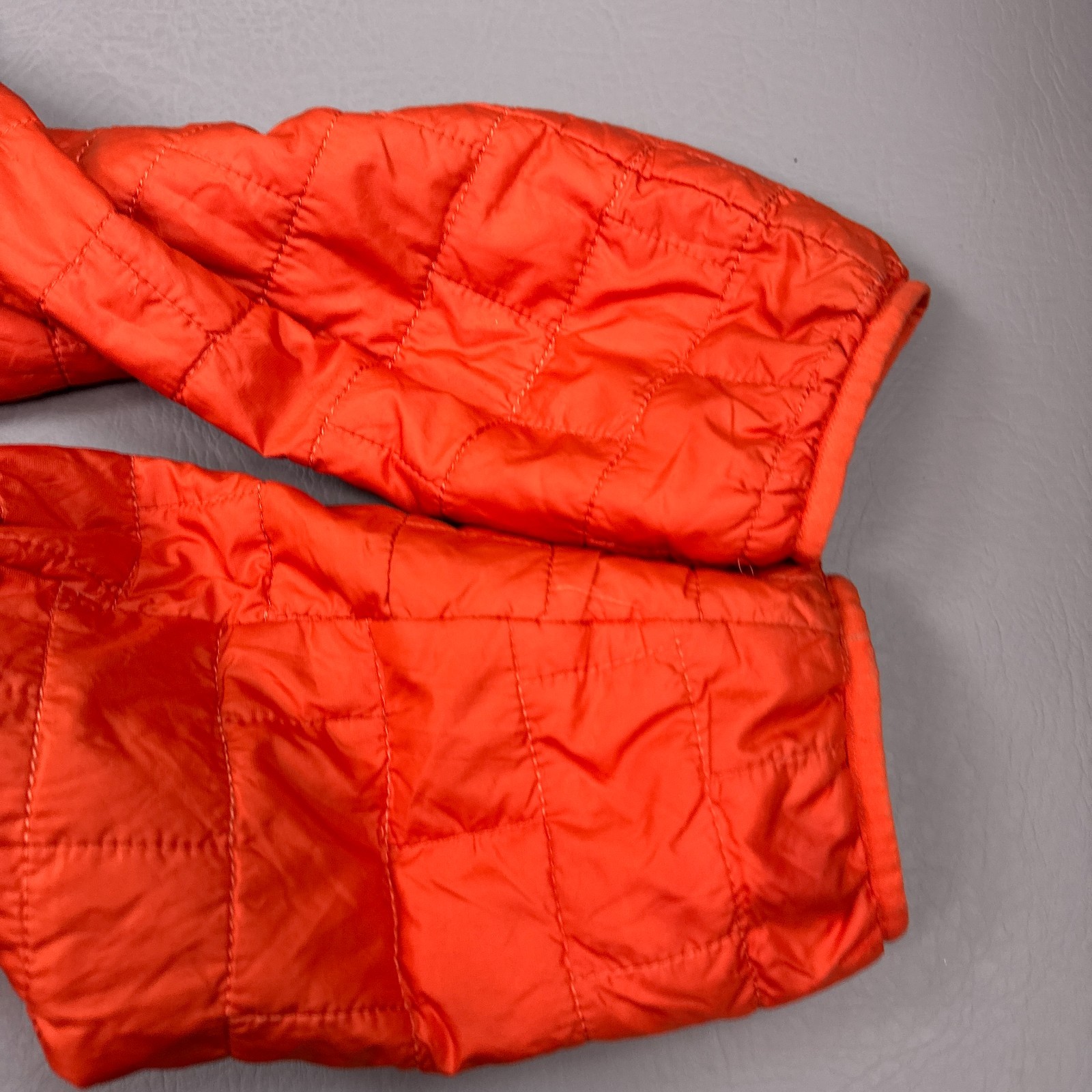 Patagonia Jacket Men Extra Large Orange Nano Puff Hiking Trail Camp Trek Commute