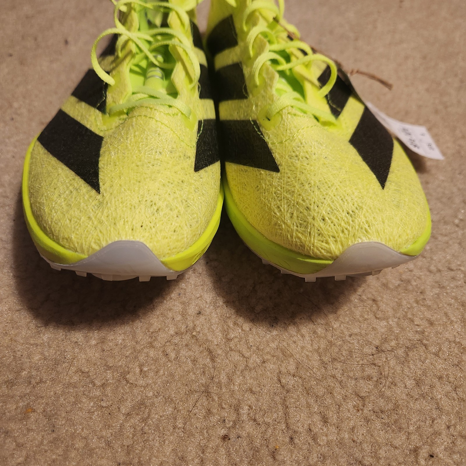 adidas Mens Cleats Size 9.5 Adizero Prime SP 3 Strung Lucid Lemon Black IH5800