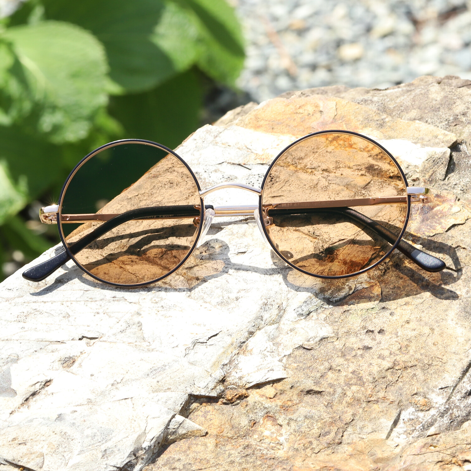 Retro Round Photochromic Reading Glasses Single Vision Sunglasses Outdoor Reader