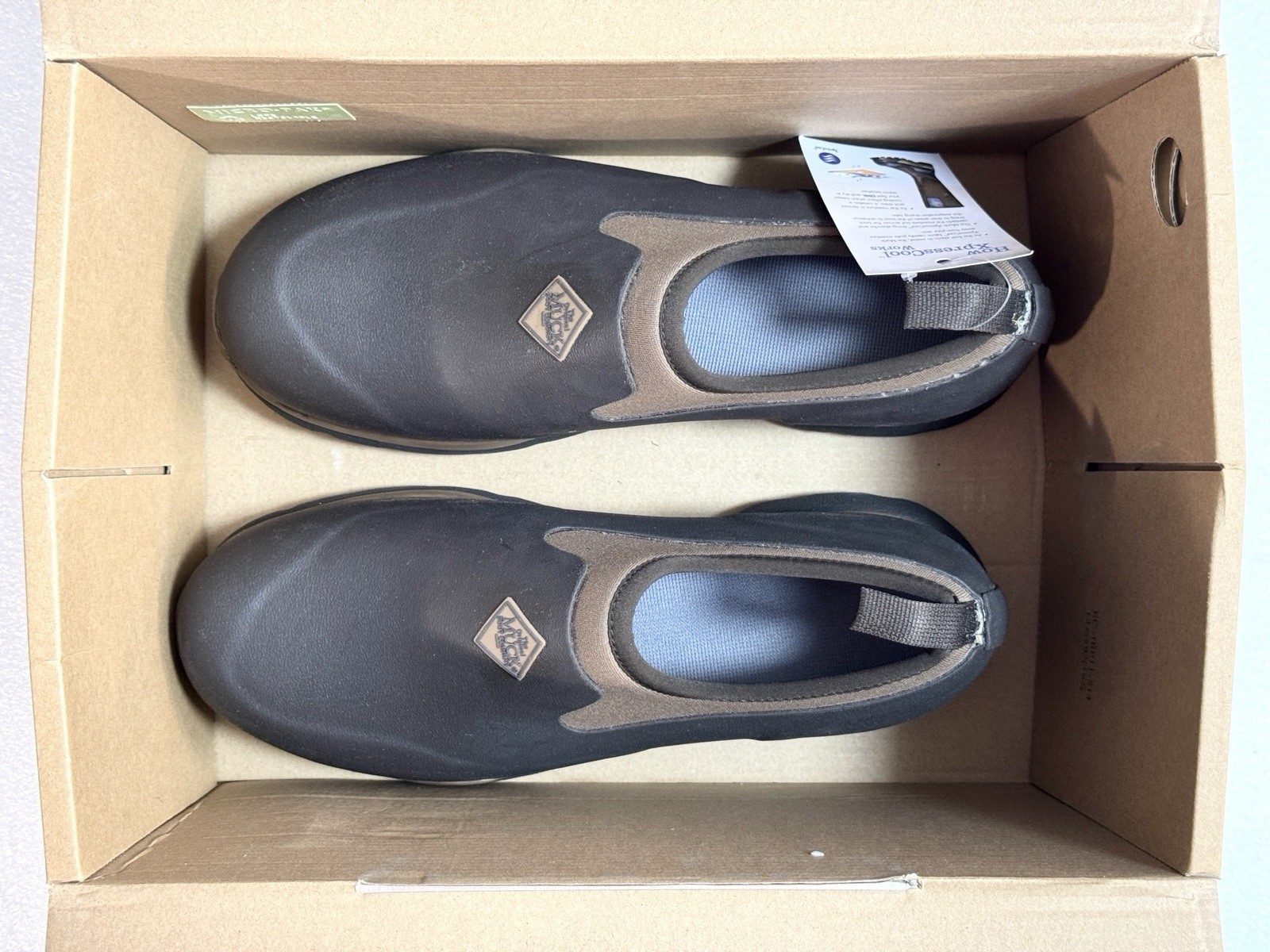 MUCK Excursion Pro Low Versatile Outdoor Shoe – Bark/Otter – Size 10 (FRLC-900)