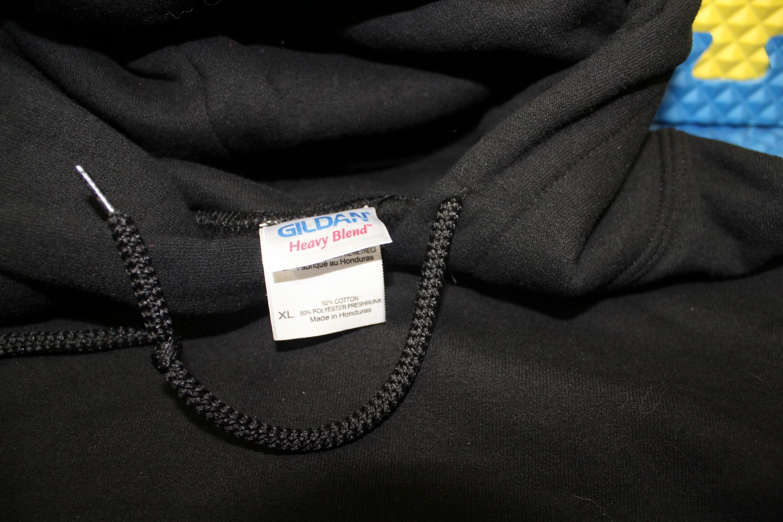 Berts Custom Tackle 50/50 Poly/Cotton Black Hooded Sweat Shirt Choose Size