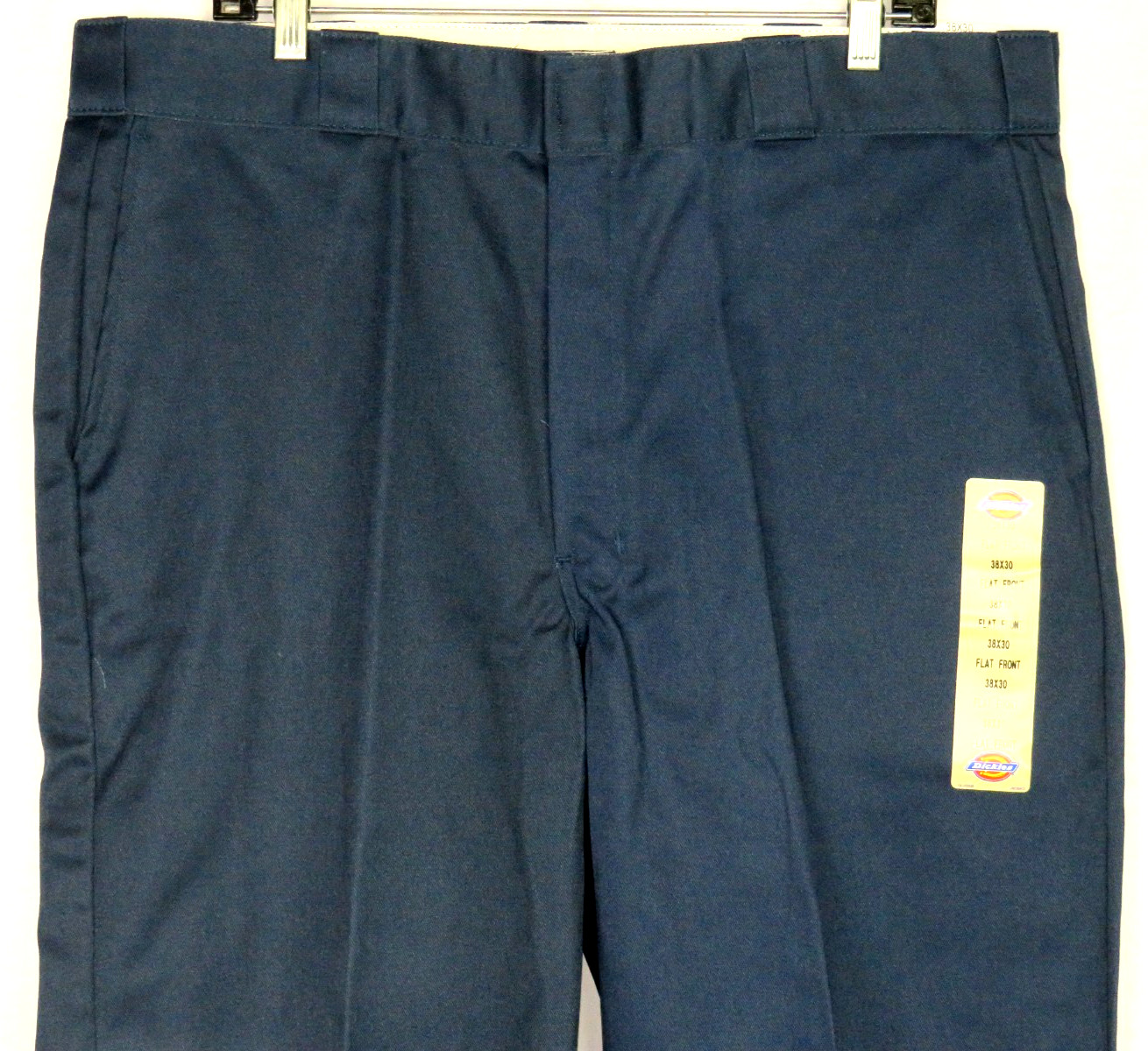 NEW! DICKIES 874 Navy Blue Easy Care Stain Resistant Work Pants Men’s 38 X 30