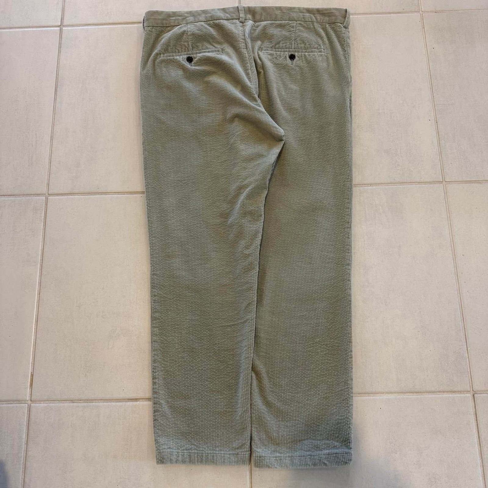 H-m Men’s Green and Khaki Trousers