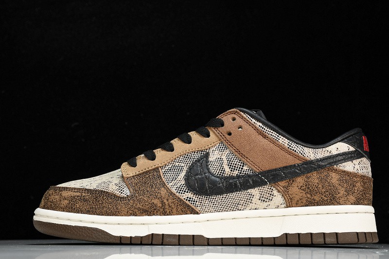 NK DK Low Premium CO.JP Brown Snakeskin Men’s Shoe Sizes 4-13 FJ5434-120