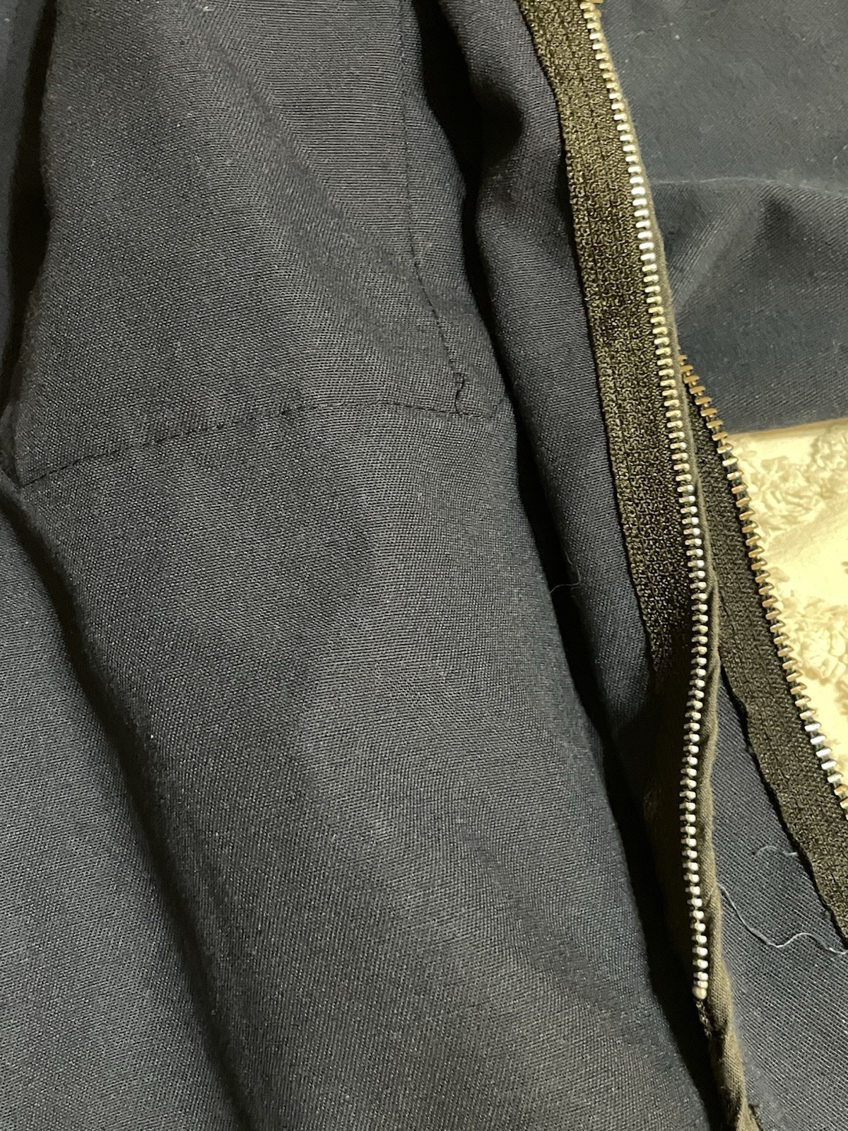 Vintage USPS Mail Carrier Full Zip Jacket Quilted Liner Not Available Sz 46 R