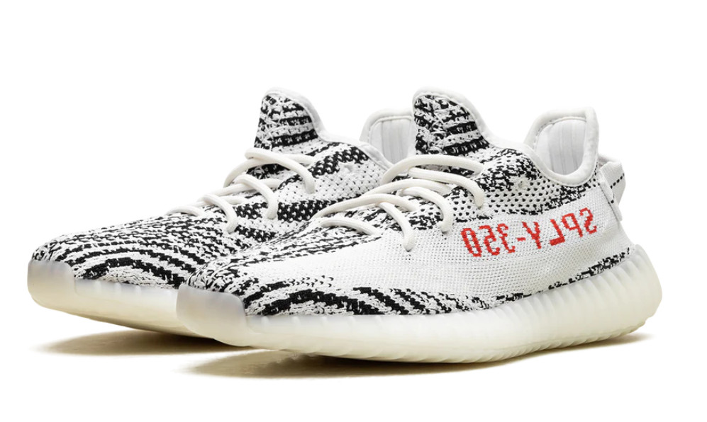 Yeezy Boost 350 V2 “Zebra 2023” CP9654 Men’s Size 9.5 Damaged Box