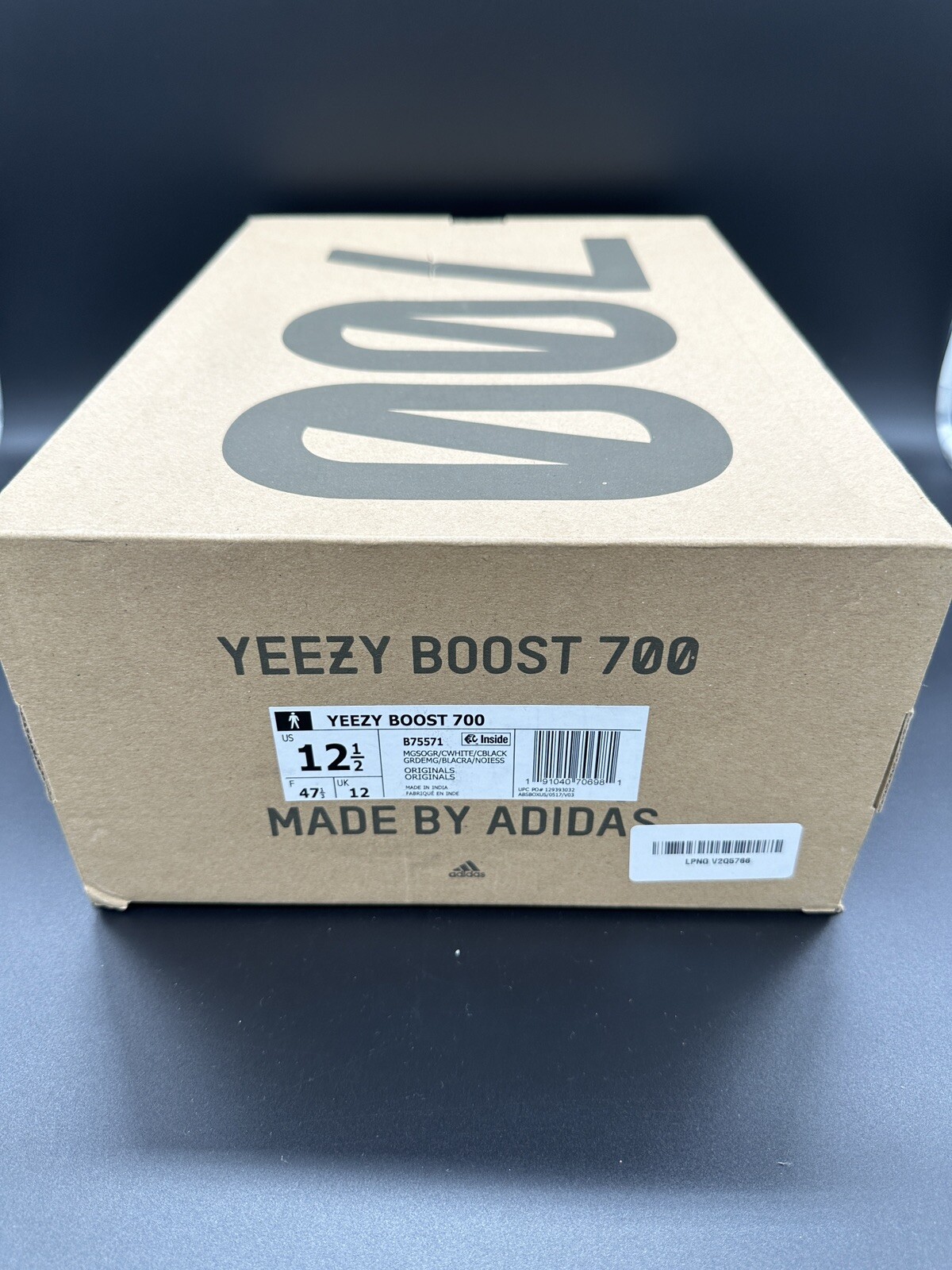 Adidas Yeezy Boost 700 V2 Wave Runner – 47 1/3 (EU) US 12.5 New Collectors Rare