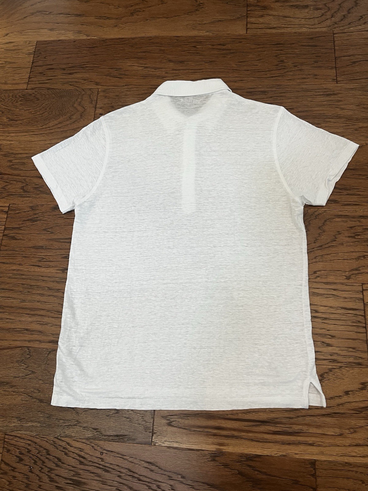 Todd Snyder White Linen Polo (Medium)