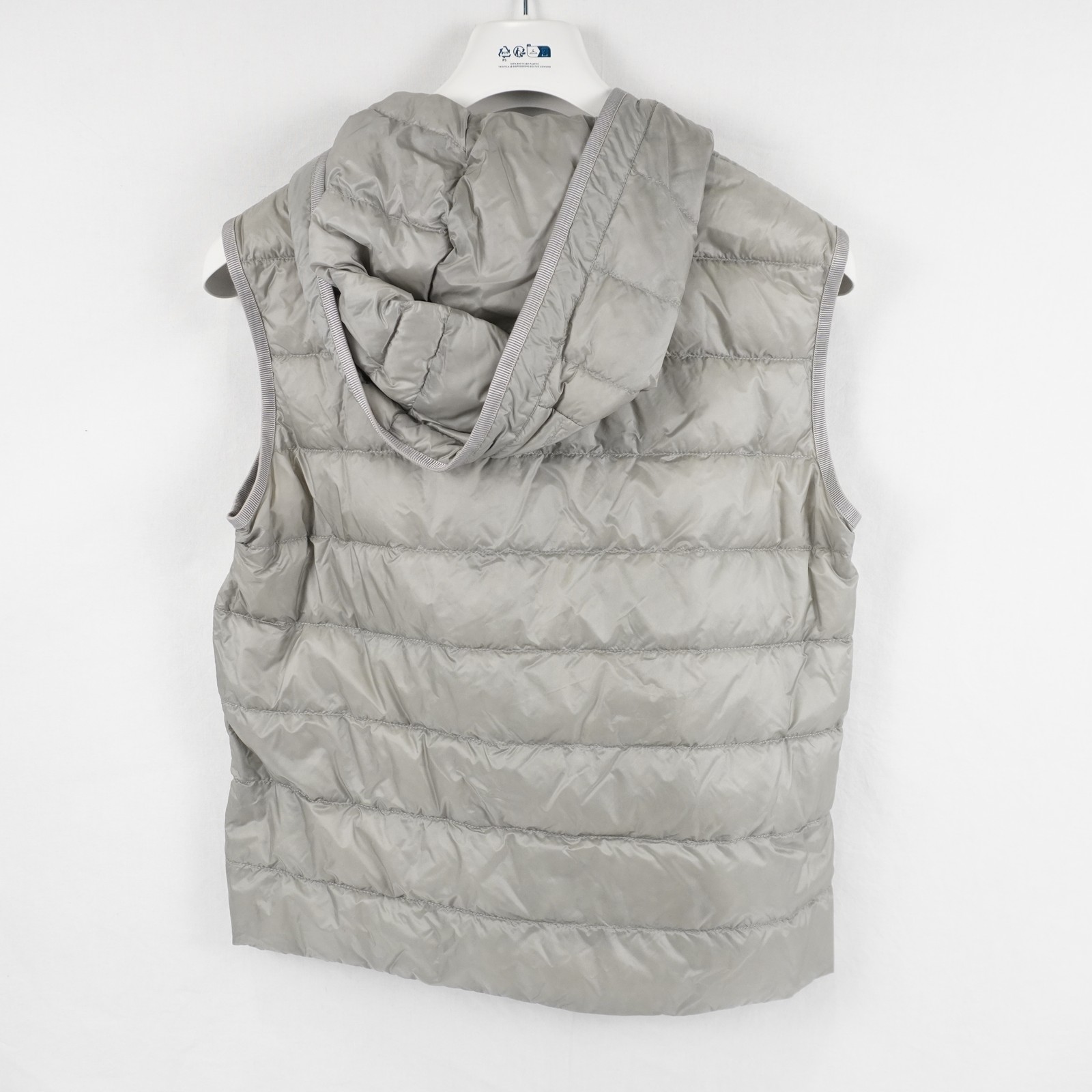Moncler Reposse 3-In-1 Wool Blend Short Down Jacket In Gray Women’s Brand Size 0
