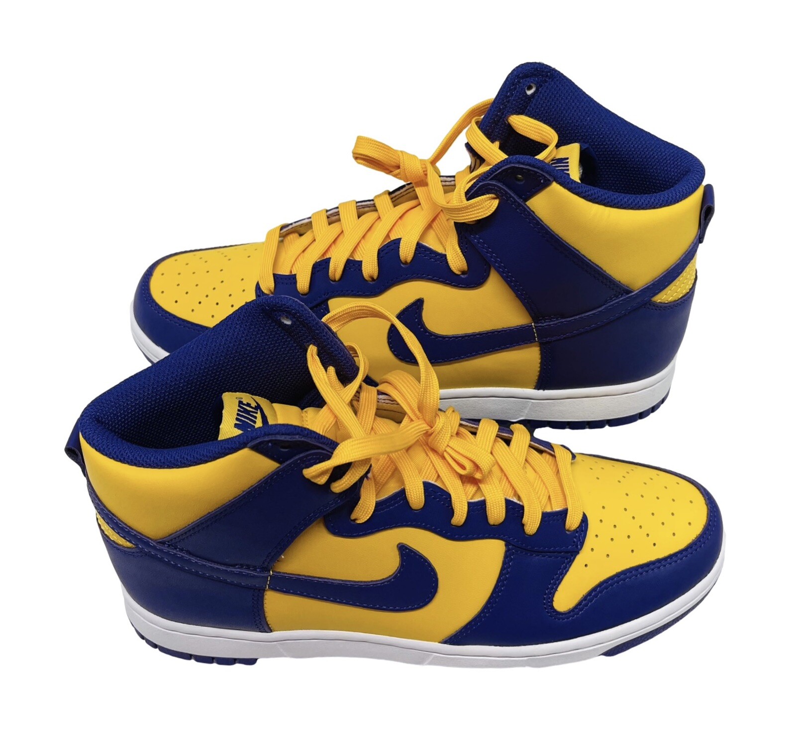 Nike Dunk High Retro Lakers Purple University Gold Men’s Size 9.5
