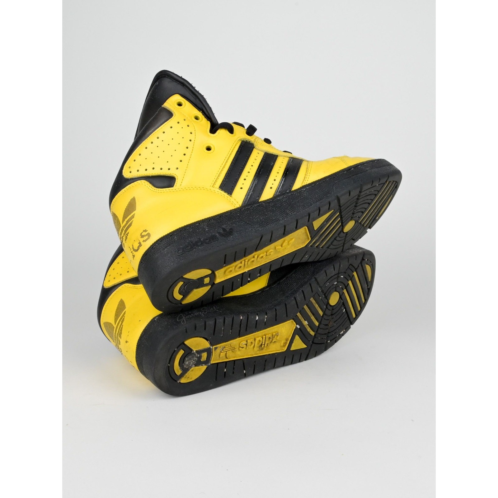 Adidas x Jeremy Scott S/S 2012 Instinct Hi (Black/Yellow) – Size 10