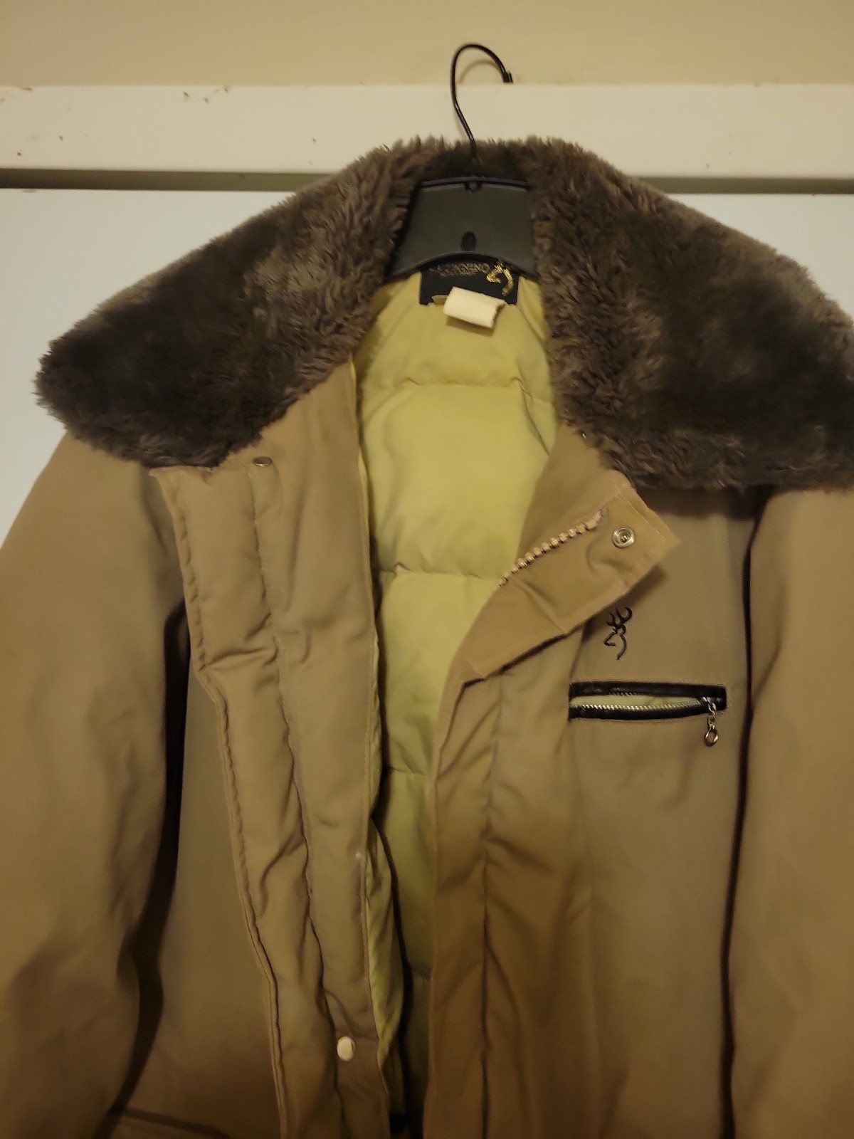 Browning Goose Down Coat Jacket. Made In USA. Size 48