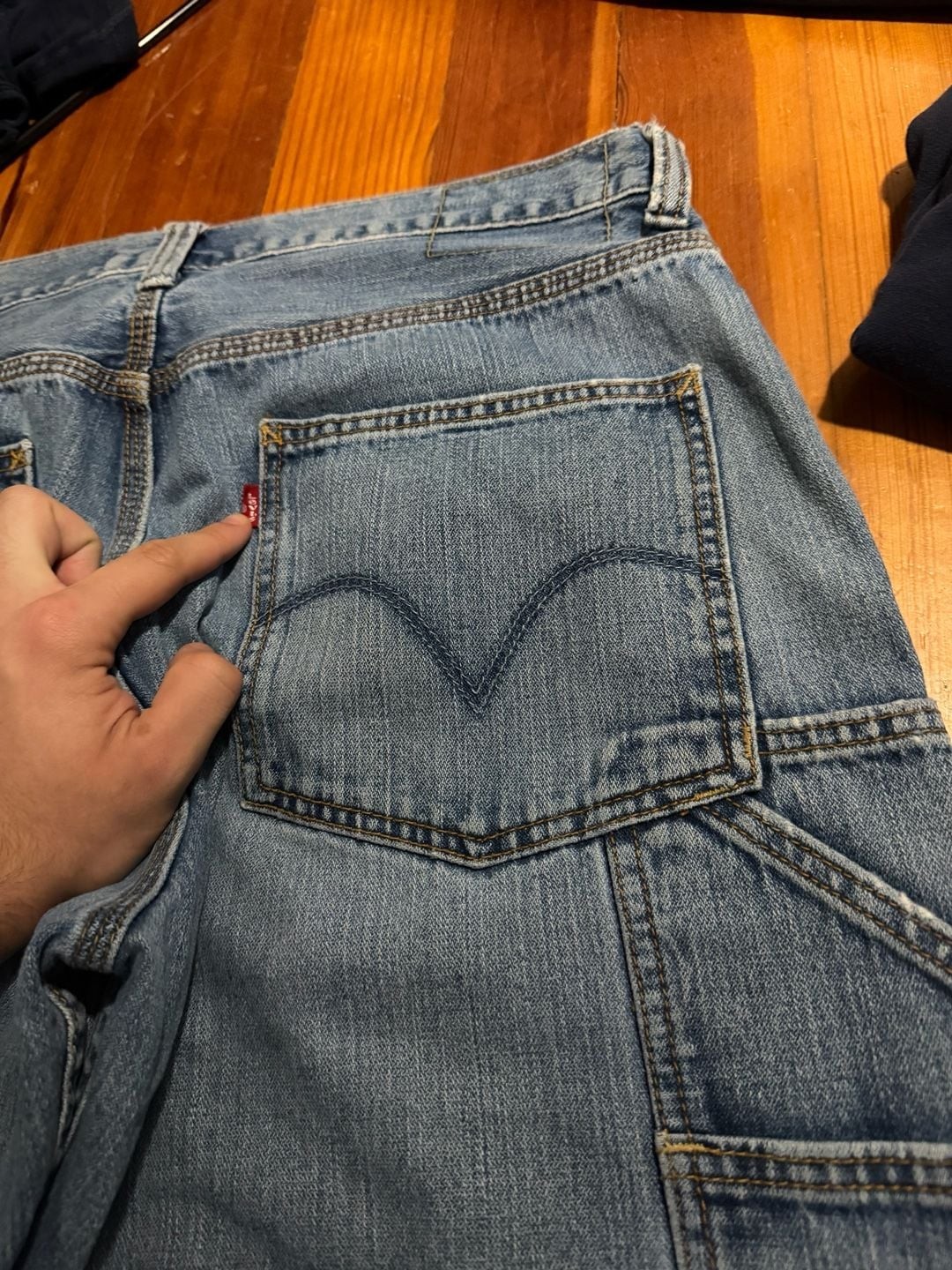 Levi’s Loose Straight Carpenter Baggy Fit Denim Jeans