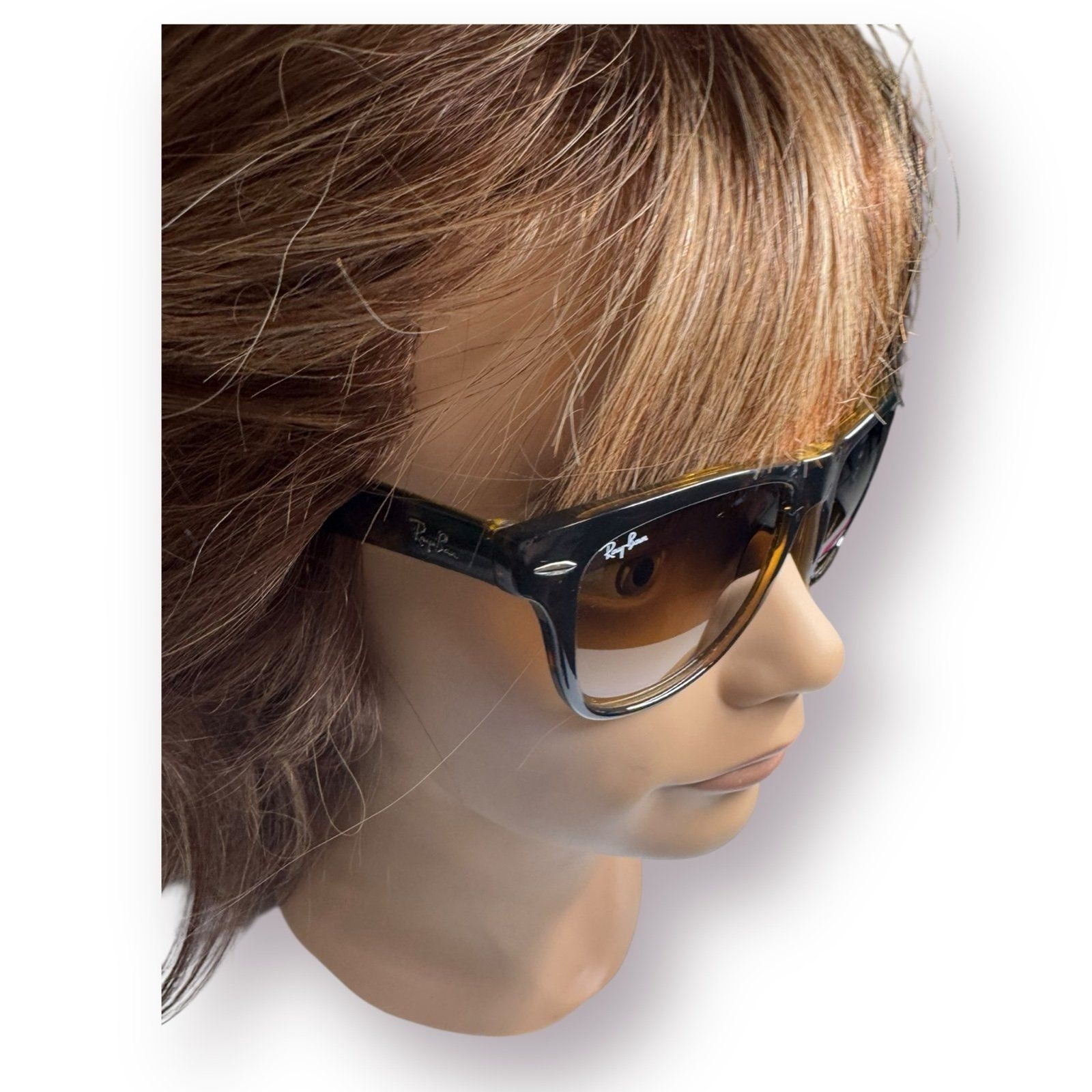 Ray-Ban RB4105 Wayfarer Folding Classic Sunglasses Polished Light Havana 710/51