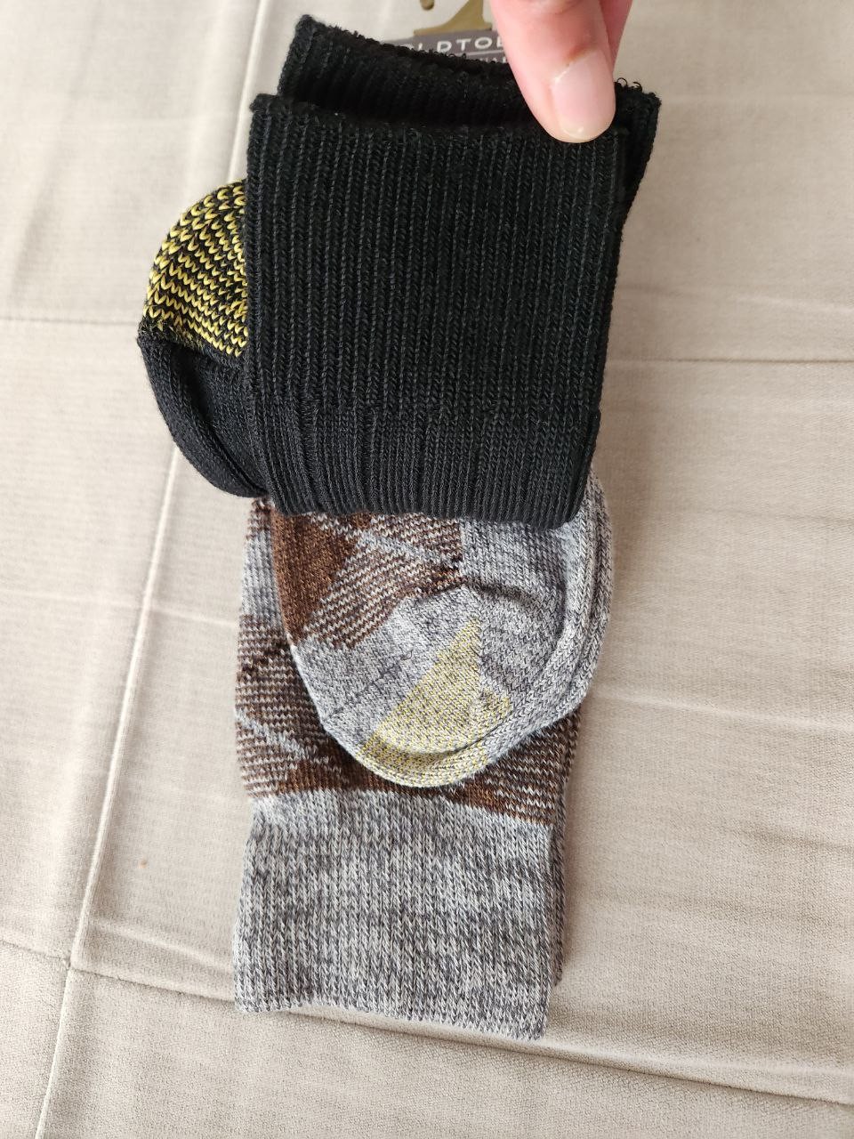 2 Pack! Gold Toe Socks Shoe Sz 6 – 12 1/2, 1 Black, 1 Multi, Poly/Nylon/Spandex