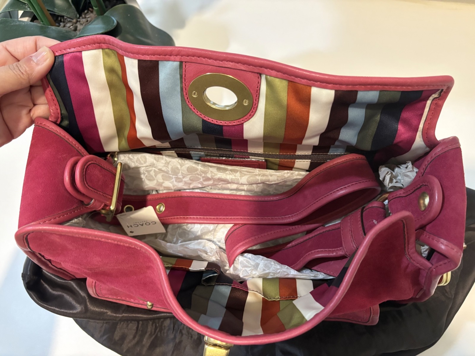 2008 Coach 12797 Pink Bleecker Haversack ***NEW with Tags***