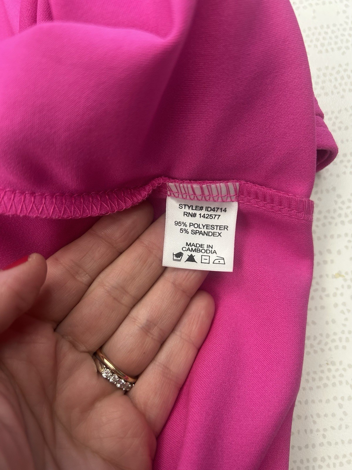 Iris Pink Solid V-Neck Sleeveless Fit & Flare Short Knit Dress Size S