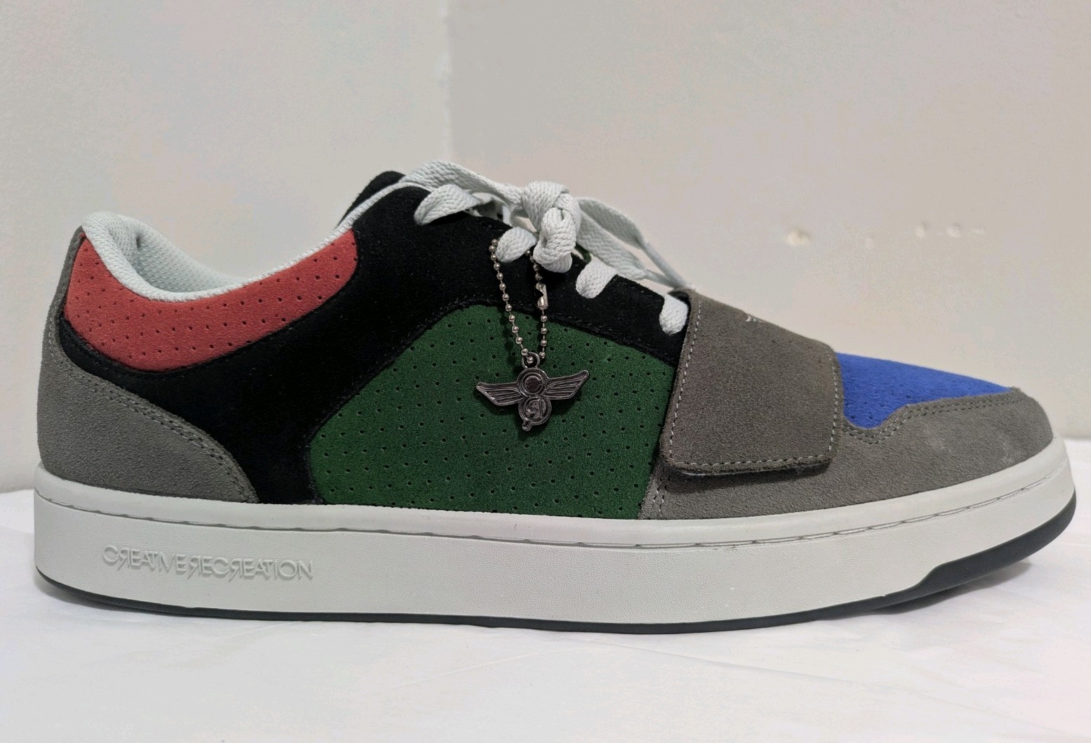 Creative Recreation Cesario Lo XXI Black/Charcoal/Royal/Forest/Red Men’s 13 NWOB