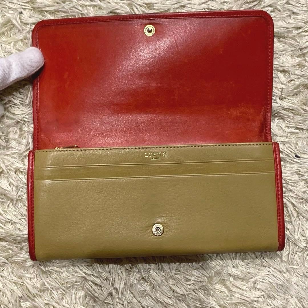 Loewe Women Wallet Anagram Nappa Long Vintage Limited Edition VHTF Designer Coll