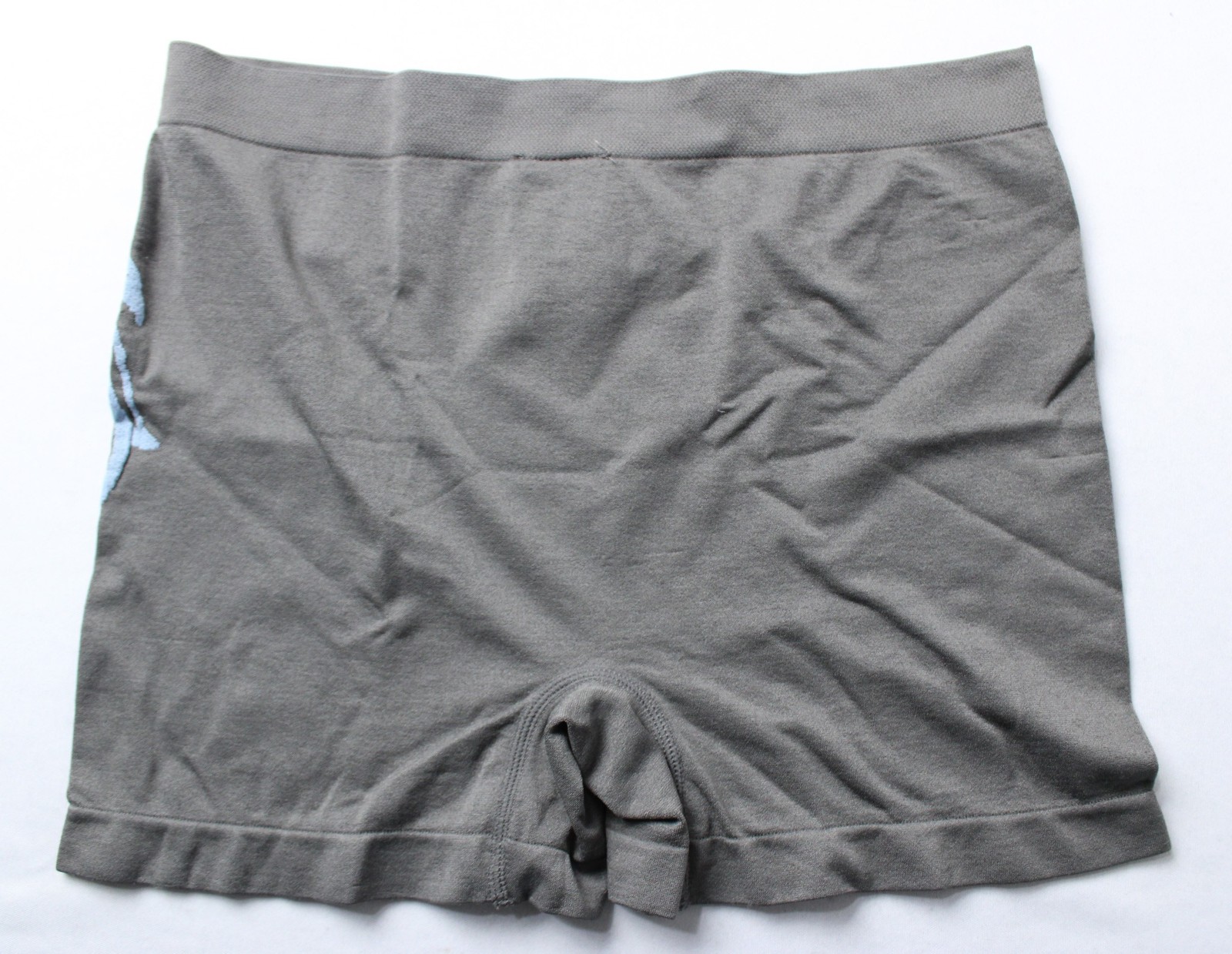Knocker Men’s Extra Stretch Seamless Boxer Brief DH3 Grey Free Size NWT