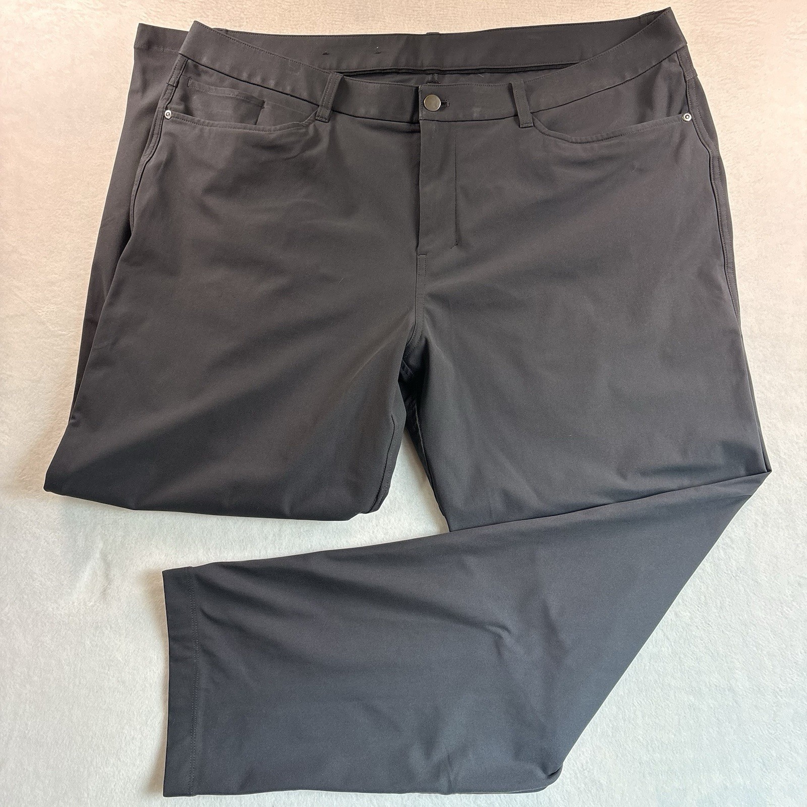Lululemon Pants Mens 40×30 Gray ABC Classic Fit 5 Pocket Warpstreme Trouser