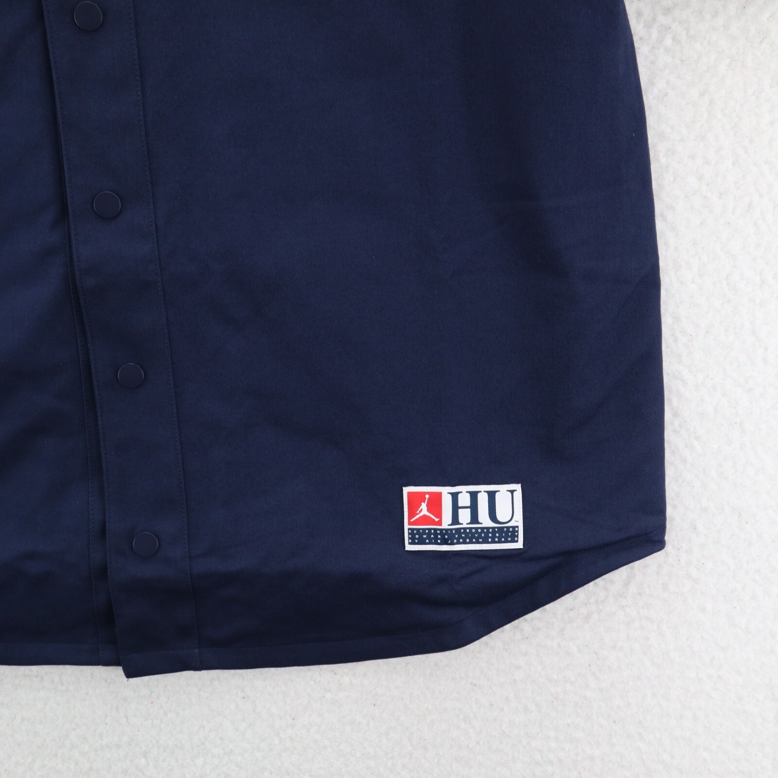 Jordan Howard University Baseball Top Mens Large Navy Blue Loose Fit FJ9331-419