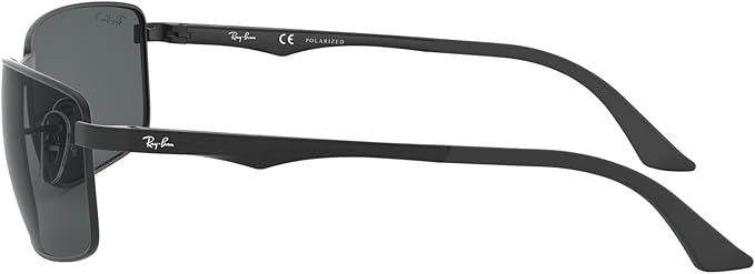 Ray Ban 3498 Matte Black Grey Polarized RB3498 006/81 61-17