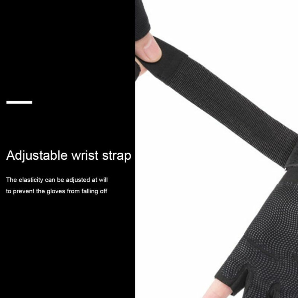 Fingerless Half-Finger Tactical Gloves Motorcycle Driving Gloves Riding Gloves