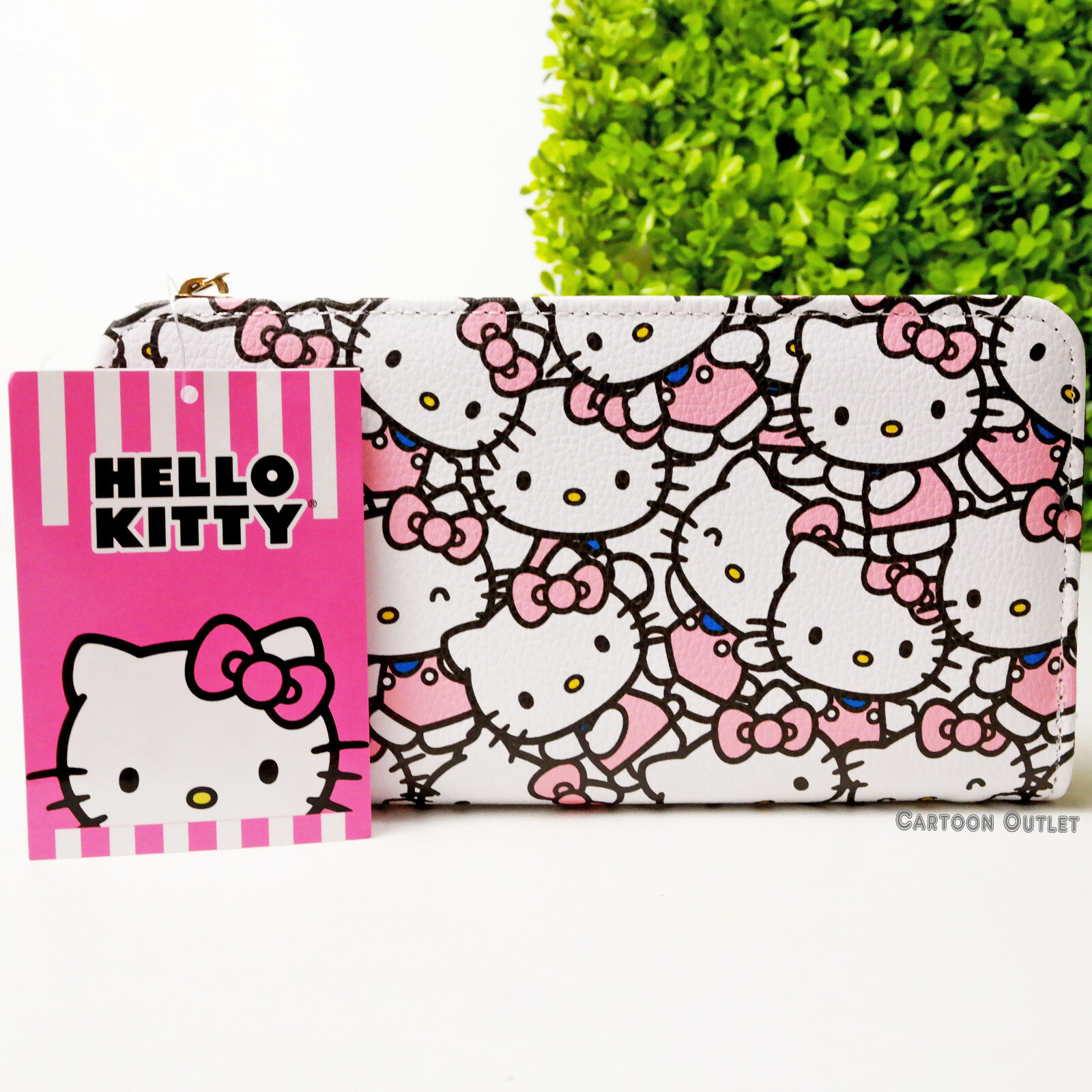 Sanrio Hello Kitty Zip Around Wallet 8″ x 4″