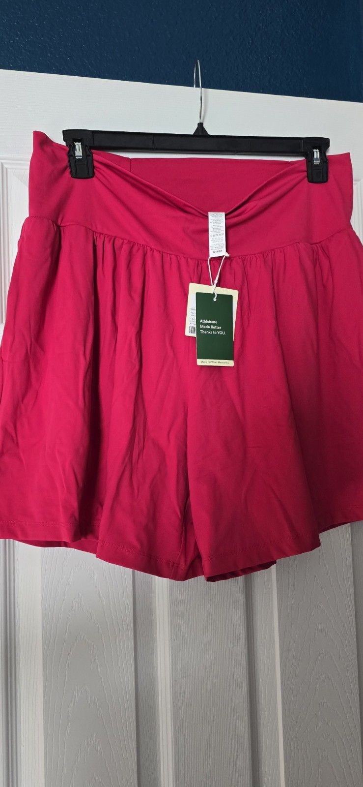 Halara Women’s Pink Activewear Skort 2X Plus Pull-On Elastic Waist Short