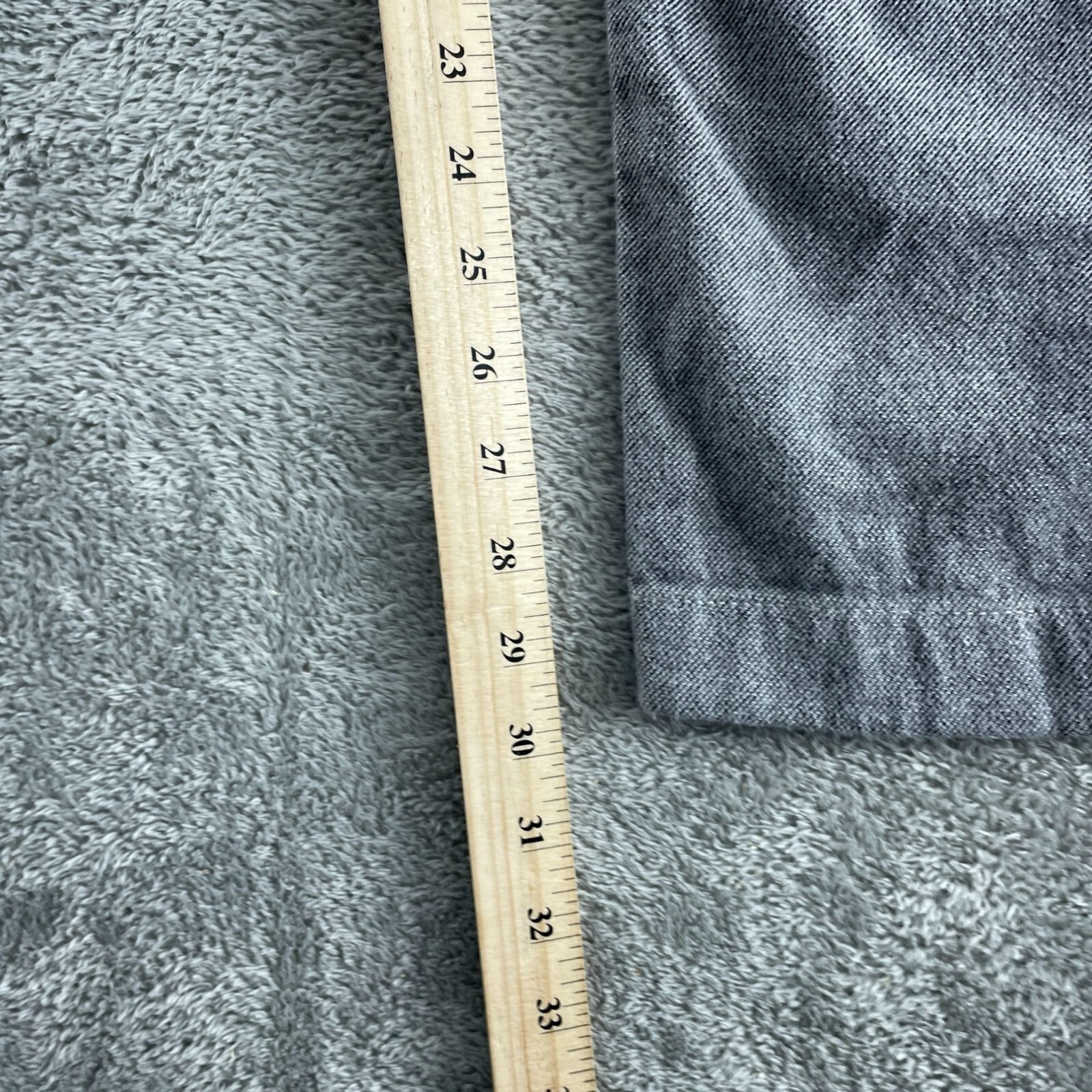 J.Crew Flex Straight Fit Mens Pants W36 L32 Gray Cotton Blend 5280